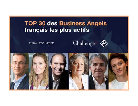 Top 10 des business angels français en 2021.